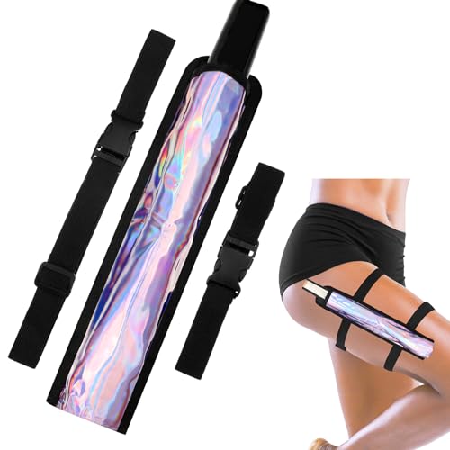 Bright Style Thigh Holster for Rave Fans with Adjustable Straps – Festival Accessory
