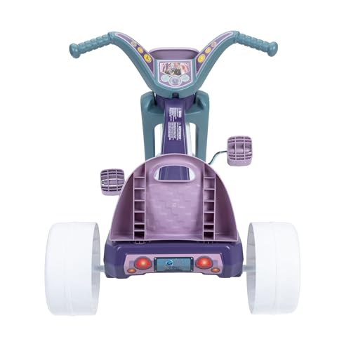 Frozen Ride-On Tricycle for Kids 15-Inch Cruiser Bike with LED Lights, Ages 3-7