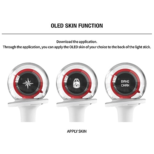 Stray Kids Official Light Stick Ver 2 Kpop Concert Merchandise with App Control