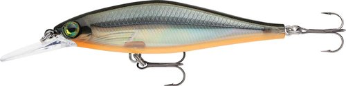 Rapala Shadow Rap Shad Deep Hard Bait Lure, Freshwater, Size 09, 3 1/2" Length, 5'-6' Depth, Halloween, Package of 1
