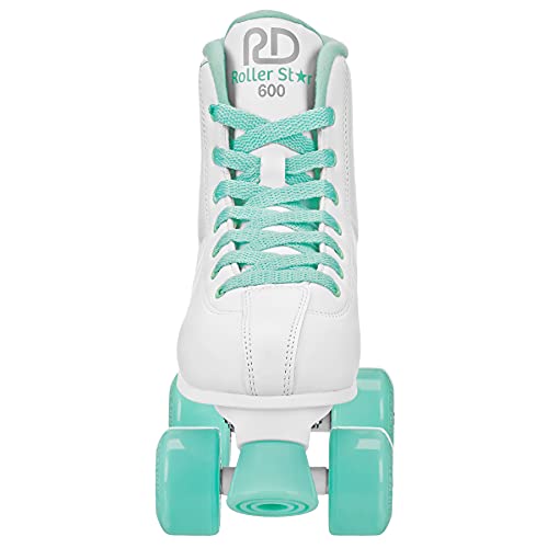 Women's Roller Derby Roller Star 600 Quad Skates - White Mint Size 9