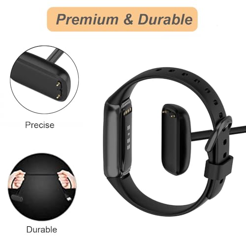USB Charging Cable for Fitbit Luxe Charge 5 & 6 Smart Watch - Cable