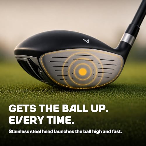 Stiff Flex 7 Wood Golf Fairway Wood - 21 Degrees Men’s Distance Club