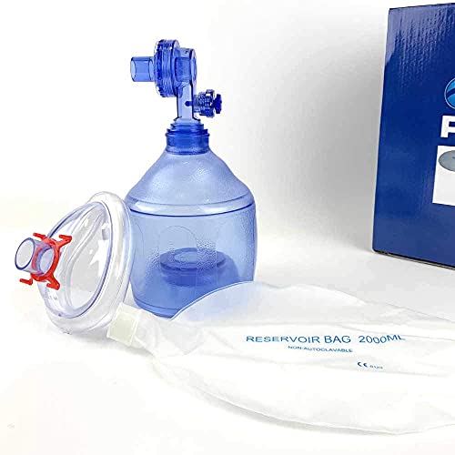 WNL Products Adult & Child CPR Mask Kit 4-Pack - Practice Rescue Training