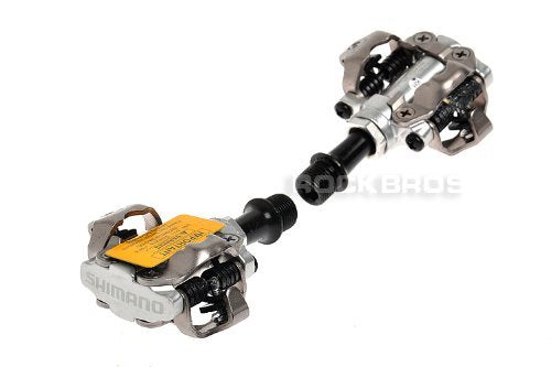 Shimano PD-M540 SPD Off-Road Cycling Pedals Silver - Lightweight, Mud Shedding