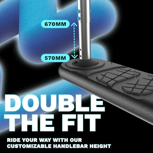 In Do The Trick Scooter Black - Teen & Adult Kick Scooter for Tricks & Bounces