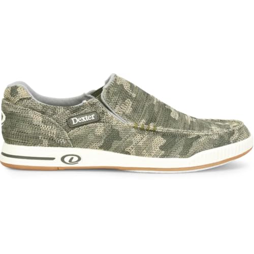 Dexter Men's Kam Camo Bowling Shoes - Universal Slide Soles, Athletic Fit, Lightweight, Left/Right Handed