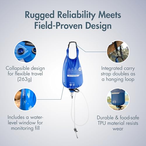 Katadyn BeFree Gravity 6L Water Filter System for Camping & Group Use