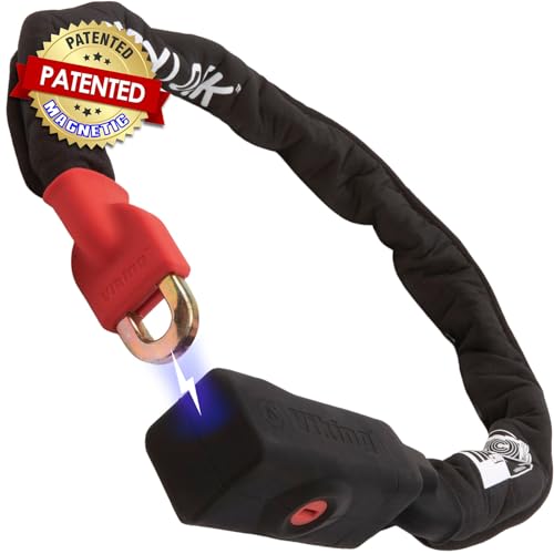 Heavy Duty Bike Chain Lock 43.31in Gold Sold Secure Gold Rated Anti-Theft