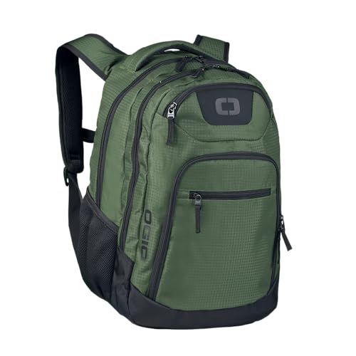 OGIO Excelsior Backpack for School & Work - Dark Green, 17-Inch Laptop
