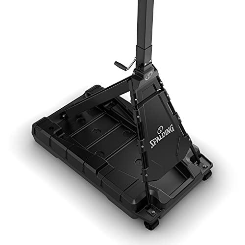 Portable Adjustable Basketball Hoop - 54" H Frame Black - Easy Assembly