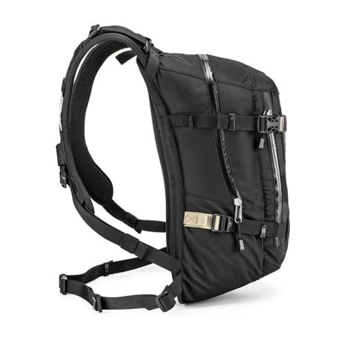 Kriega R20 Backpack - Black, 20L Hydration & Commute Pack with Reflective Safety