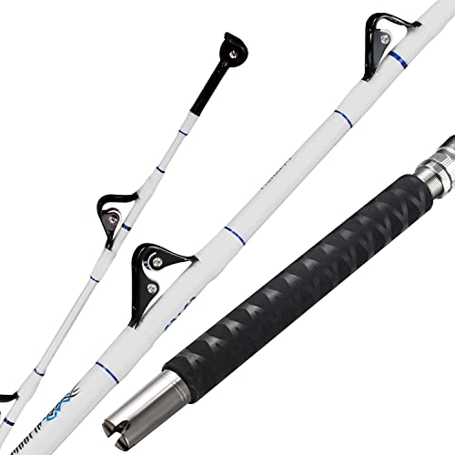 FISHAPPY 6' Saltwater Trolling Rod 50-80lbs Heavy Duty Boat Fishing Pole
