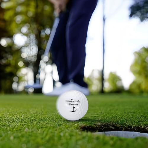 Golf Ball Bachelor Party Favor - Same Hole Forever - Funny Groomsmen Gift