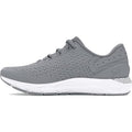 Under Armour Men's HOVR Intake 6 Running Shoes - Steel/Black, Size 8