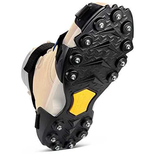 Heavy-Duty Ice Snow Traction Cleats - Medium Size - Anti-Slip Shoe Grips