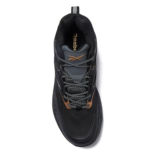 Reebok Zone Breaker High Top Basketball Sneakers for Men - Black/Black, Size 11