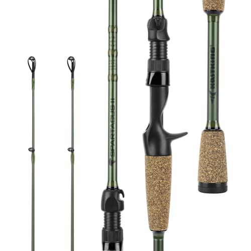 KastKing Spartacus II 6'8" MH Fast Twin-Tip Casting & Spinning Fishing Rod 2-Piece