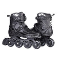 Men Women Black Inline Skates US 7/8 High Performance Recreational Skates