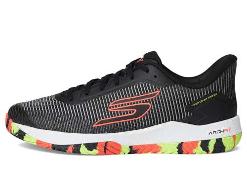 Skechers Men’s Viper Court Pro 2.0 Pickleball Shoes - Black Multi 11.5