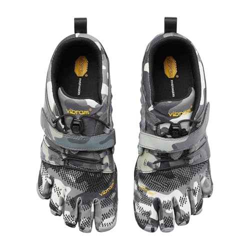 Vibram Women's FiveFingers V-Train 2.0 Barefoot Cross-Training Shoe - Grey Camo 6.5-7