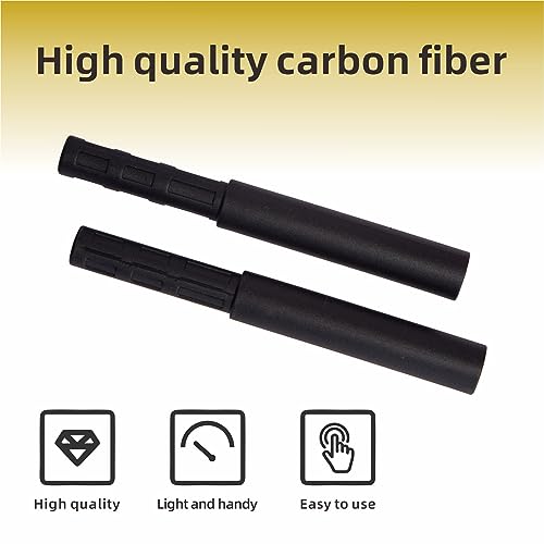 Golf Club Shaft Extension Kit 0.490 in 4pcs Carbon Fiber for Putter Iron Driver - Variation of THIS listing 0.490" / 4pcs