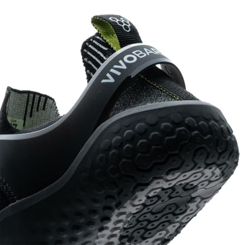 Vivobarefoot Men's Motus Strength Zero-Drop Training Shoes - Obsidian/Grey, Size 11