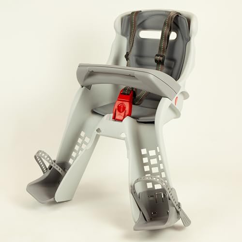 Peg Perego Orion Front Mount Child Seat - Grey, Bicycle Child Seat