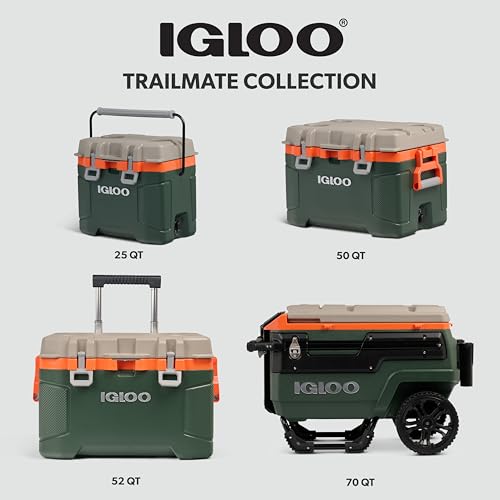 Igloo Trailmate Cooler 25 Qt Insulated Hard Shell Ice Chest - Sportsman Variant