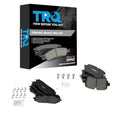 TRQ Ceramic Brake Pad Set Front & Rear BFA82176 for Audi 2019-2021