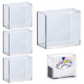 Elite Trainer Box Acrylic Display Case - 4 PCS Clear Ultra Acrylic Protective Cover - Dustproof & Waterproof - Variation: 4 / Elite Trainer Box Case
