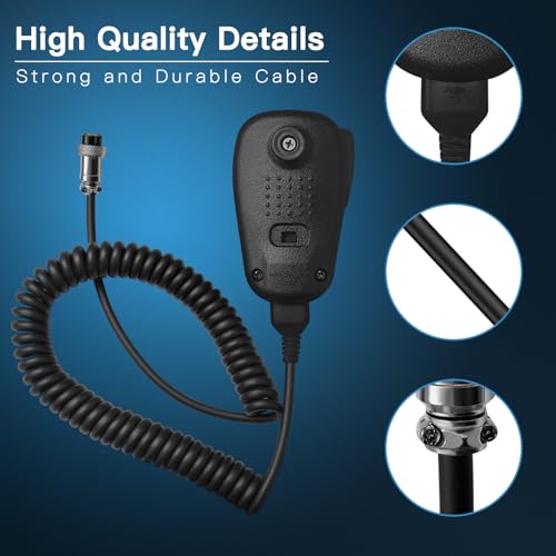Handheld Microphone for Radio Communication MH-31B8 8-Pin Fit for FT-847 FT-920