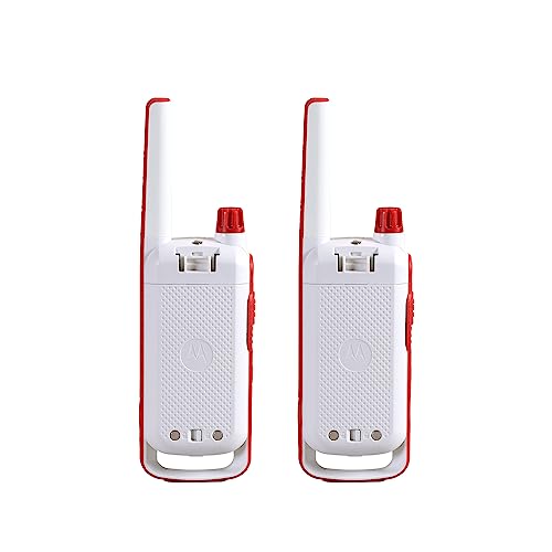 Motorola Solutions T478 Red Cross Two-Way Radio with 35-Mile Range, Rechargeable Emergency Communication Device