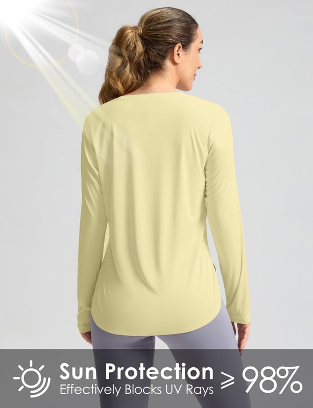 Skiennix Women's Sun Shirt - UPF 50+ Long Sleeve UV Protection for Hiking & Workouts, Lightweight & Quick Dry