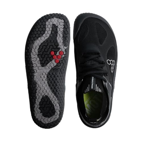 Vivobarefoot Men's Motus Strength Zero-Drop Training Shoes - Obsidian/Grey, Size 11