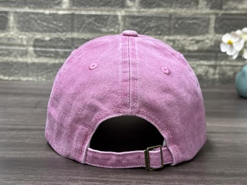 Dog Lover Hat for Men Women - Dog Grandma Baseball Cap Pink Variation