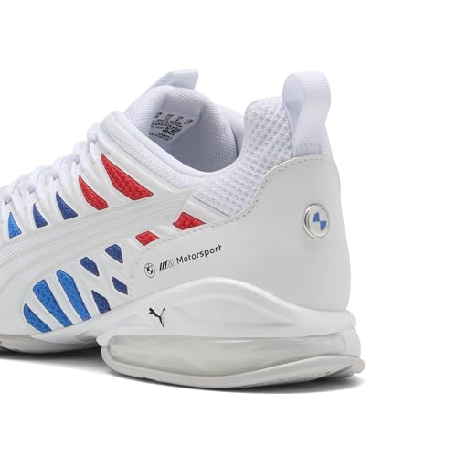 PUMA Mens BMW M Motorsport Voltaic Evo Sneakers 8.5 White-Black