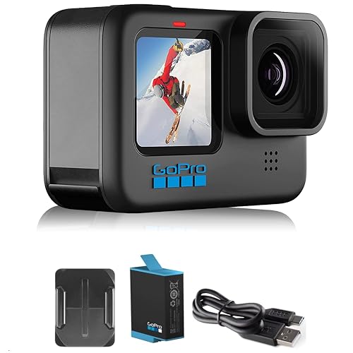 Waterproof Action Camera with 5.3K60 HD Video & Touch Screens