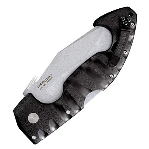 4.5-Inch Japanese AUS10A Steel Tactical Folding Knife with Tri-Ad Lock