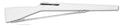 Elite 3 36" Color Guard Rifle (Silver Bolt/White Leather Strap) by Director's Showcase (DSI)