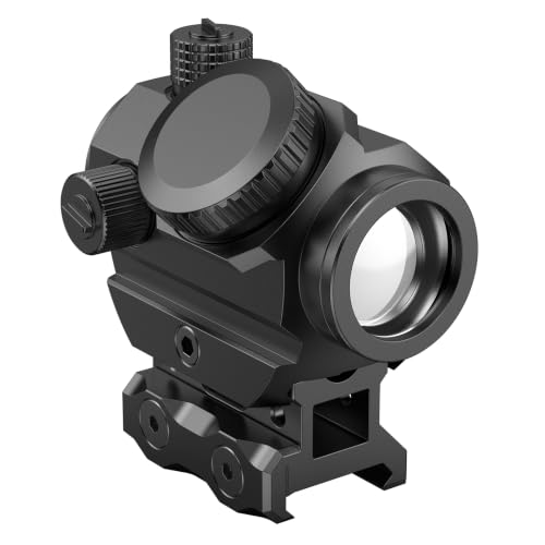 EZshoot Green Dot Sight with 2 MOA Dot & 40 MOA Circle Multi-Reticle, 12 Brightness Levels