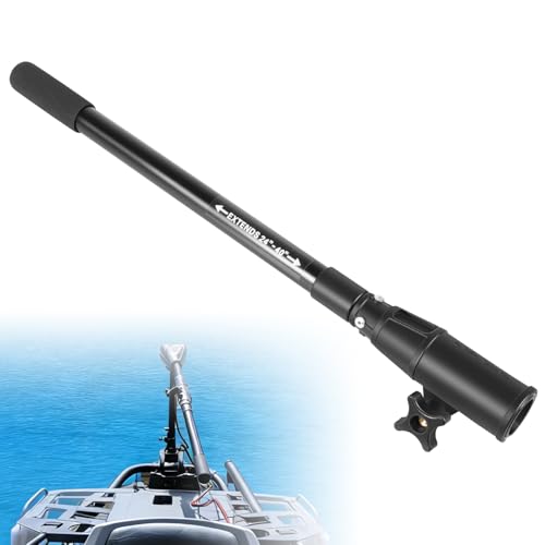 Telescoping Trolling Motor Extension Handle 24-40 Inch Adjustable Marine Control