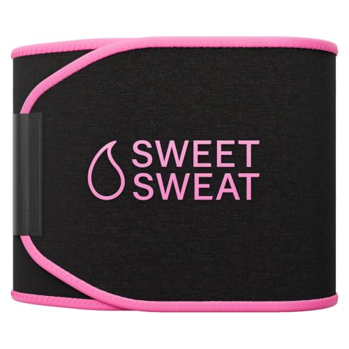 Sweat Workout Waist Trimmer Belt & Enhancer Gel Bundle for Fitness