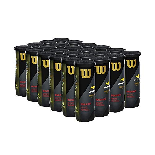 Wilson US Open Tennis Balls - Regular Duty, 72 Count Official Tournament Ball