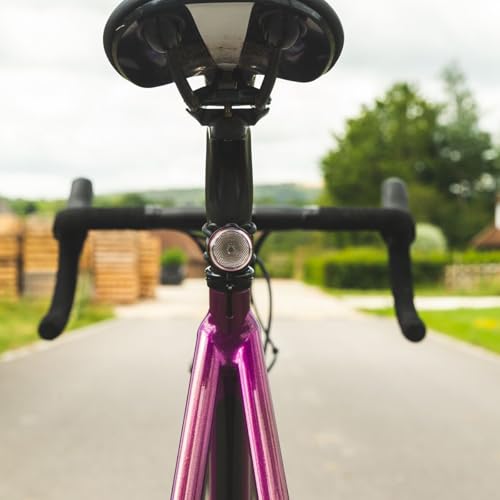 Rechargeable LED Rear Light for Bicycles and Vehicles - Waterproof, High Visibility