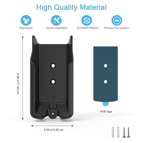 Marine GPS Remote Holder with ABS Bracket and 1/4 Inch Screw Thread