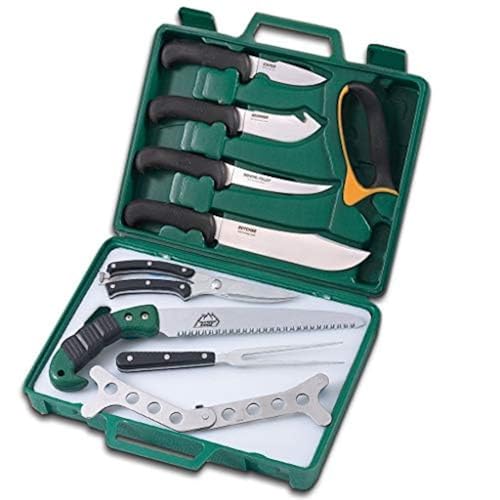 Outdoor Edge 12-Piece Big Game Processing Knife Set with Case