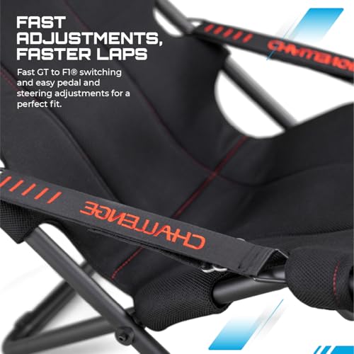 Playseat Challenge Foldable Sim Racing Cockpit - Compact & Adjustable