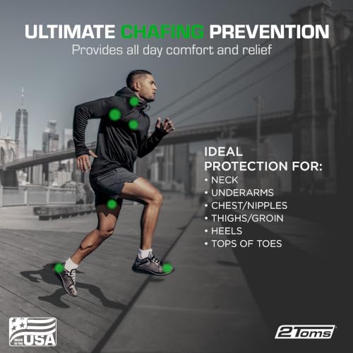 All-Day Waterproof Anti-Chafe Stick for Running, Biking, Water Sports