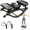 HXD-ERGO Rock Stepper with Resistance Bands, Low-Impact Home Fitness